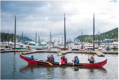 People in a boat